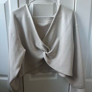 Lululemon Twist Back-to-Front Pullover